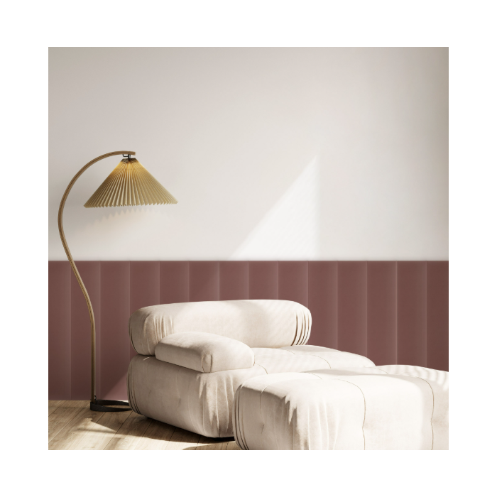 Polsterpaneel Magic Velvet Dirty Pink